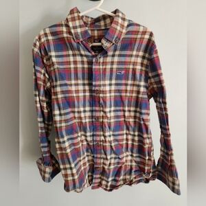 Vineyard Vines Flannel Plaid Button Dowm Shirt